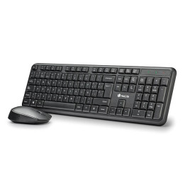 Teclado + Raton Ngs Harmony Wireless Multimedia Silent Black |