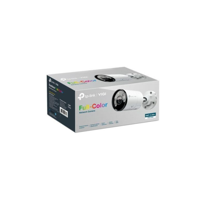 Cámara IP Tp-Link Vigi Turret Exterior 5MP 4MM Ir 30M IP67 Poe/cc