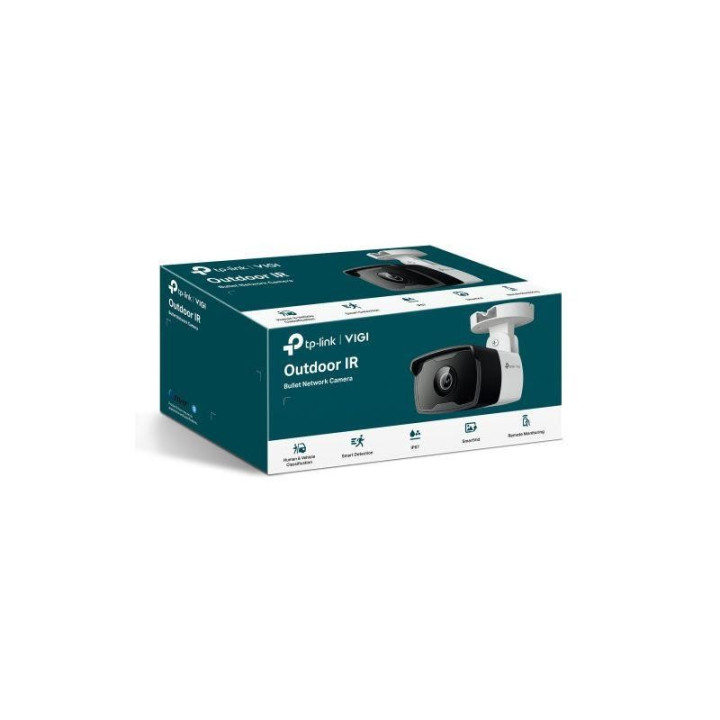 Cámara IP Tp-Link Vigi Bullet Exterior 4MP 4MM Ir 30M IP67 Poe/cc