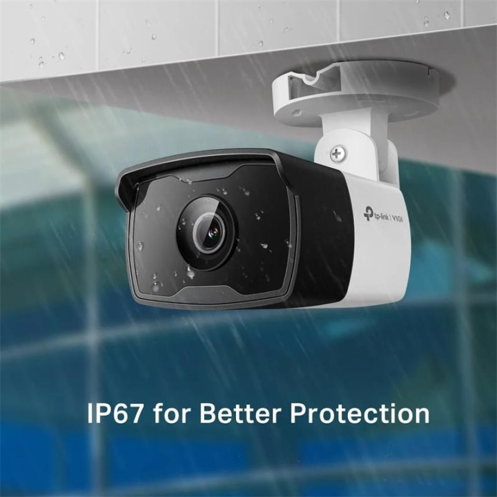 Cámara IP Tp-Link Vigi Bullet Exterior 4MP 2.8MM Ir 30M IP67 POE