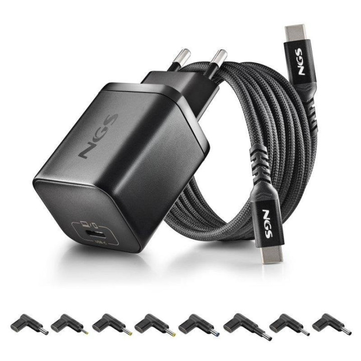 Cargador De Portátil Asus Ngs Bud Gan USB-C 65W 8 Conectores +