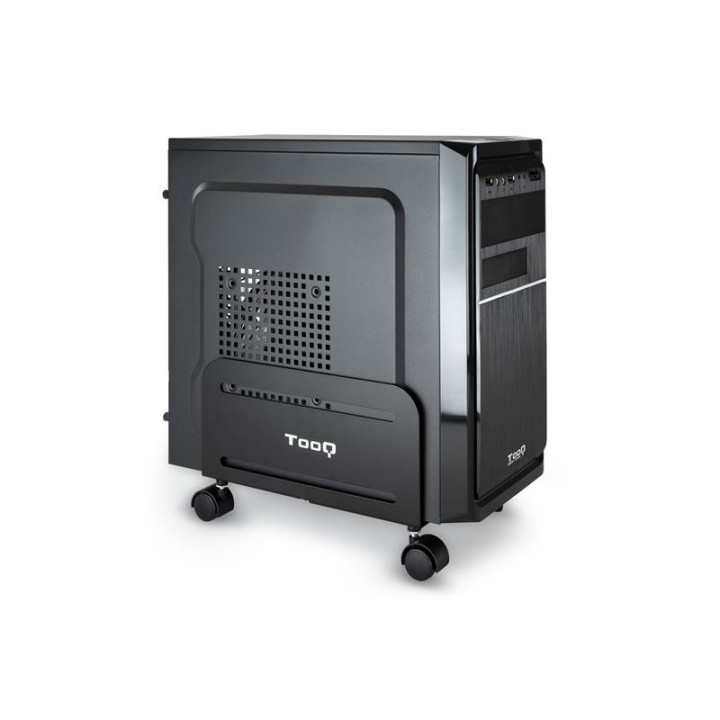 Soporte Suelo Con Ruedas Para CPU Tooq Black | InfoChen Canarias