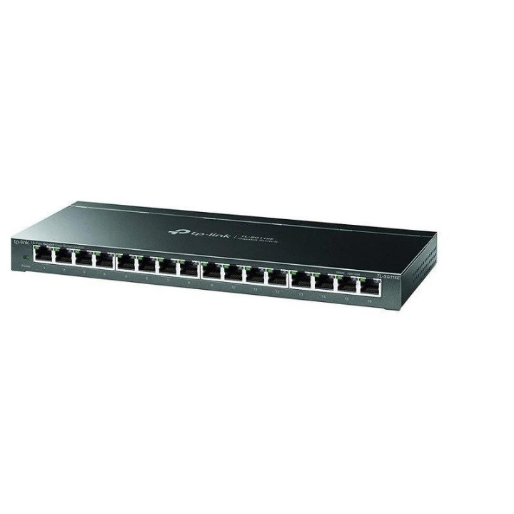 Switch Tp-Link 16 Puertos Gigabit TL-SG116E Metalica | InfoChen
