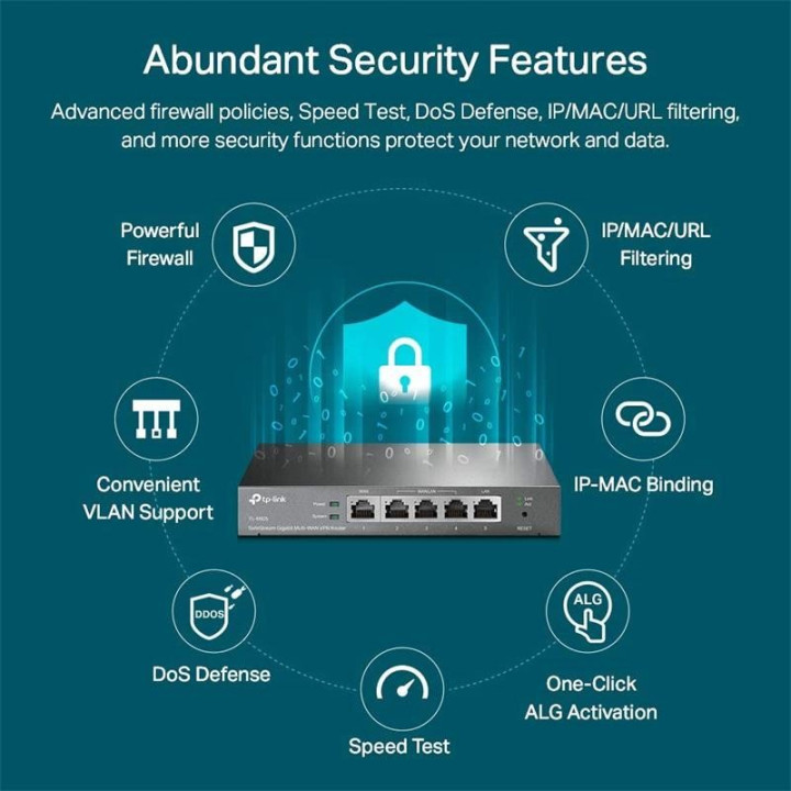 Router Tp-Link TL-ER605 Vpn Multi Wan | InfoChen Canarias