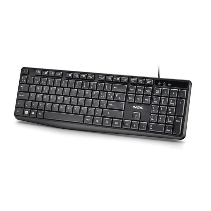Teclado Ngs Funky V4 USB Multimedia Black | InfoChen Canarias