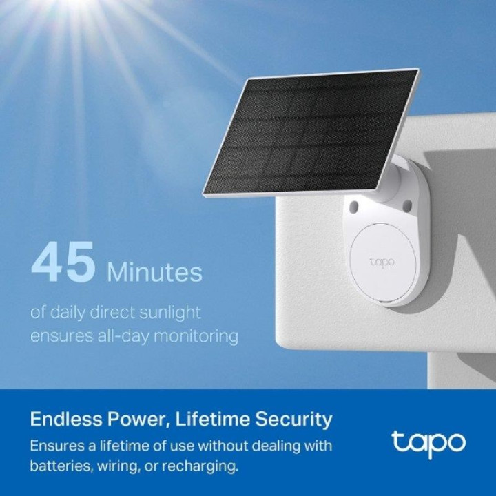 Kit TC82 Tp-Link Cámara IP Exterior + Panel Solar Powered |