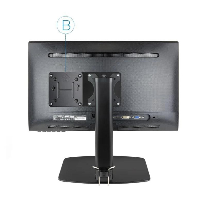 Soporte En Monitor Para Mini PC Tooq 3KG Vesa Black | InfoChen