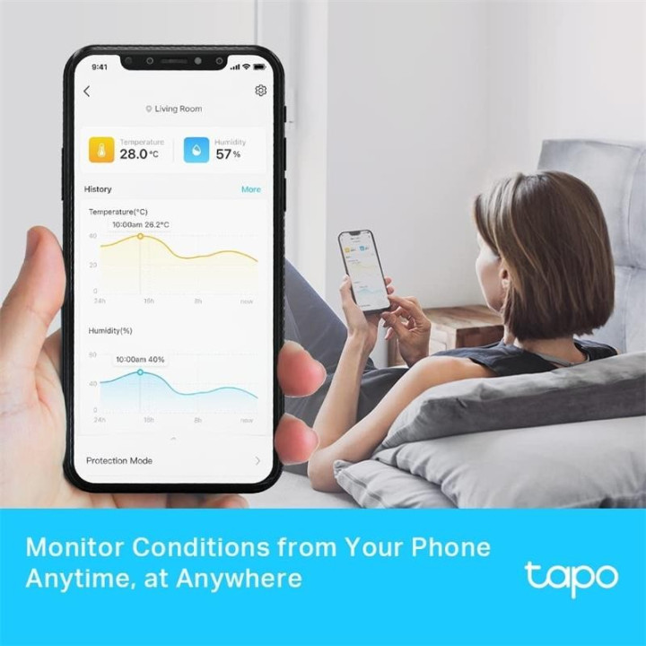 Sensor Tp-Link Tapo T315 Temperatura/humedad Wireless | InfoChen