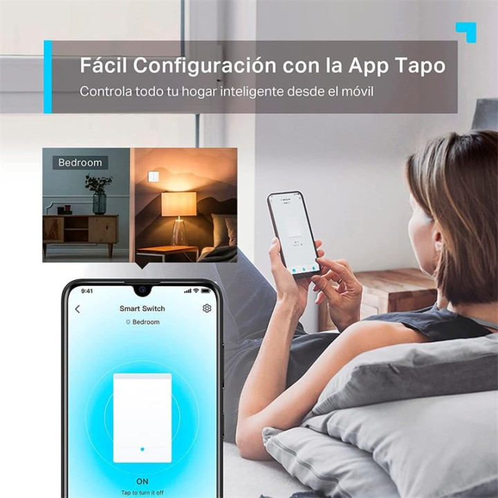 Interruptor Luz Tp-Link Tapo S220 WIFI | InfoChen Canarias