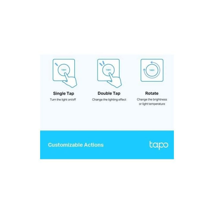 Boton Inteligente Tp-Link Tapo S220D Wifi/regulador Intensidad |