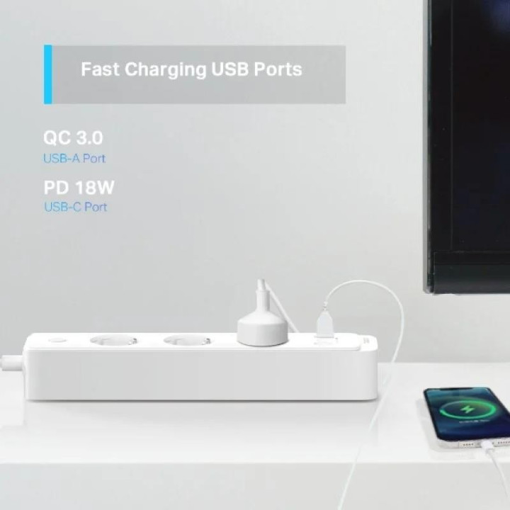 Regleta Enchufe Inteligente Tp-Link Tapo P300 | InfoChen Canarias