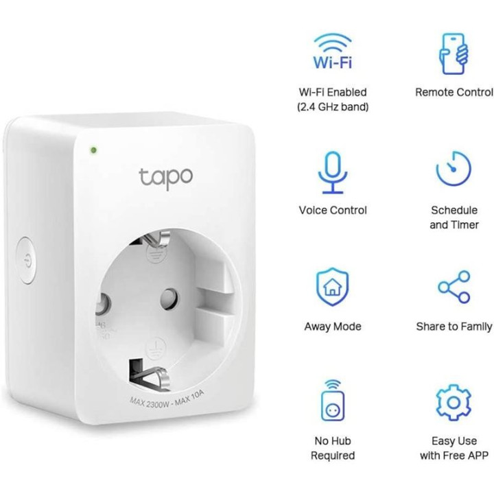 Enchufe Inteligente Tp-Link Tapo P100 | InfoChen Canarias
