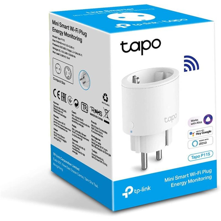 Enchufe Inteligente Tp-Link Tapo P115 WIFI | InfoChen Canarias