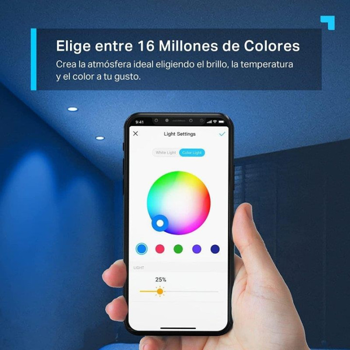 Bombilla Inteligente GU10 Tp-Link LED Multicolor 6500K Blanco