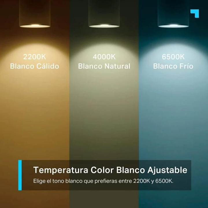 Bombilla Inteligente GU10 Tp-Link LED Multicolor 6500K Blanco