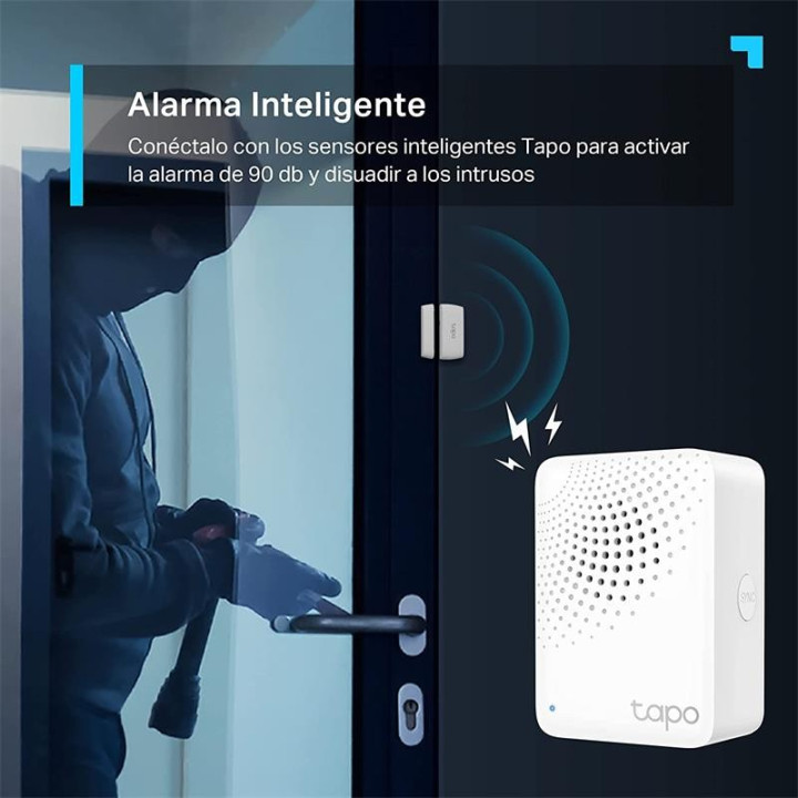 Hub Con Sirena Timbre Tp-Link Tapo H100 | InfoChen Canarias