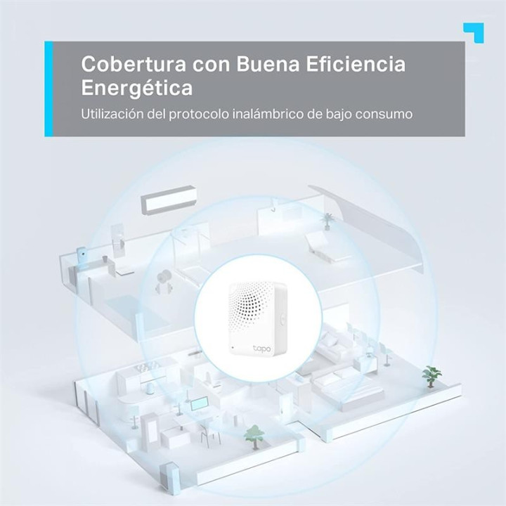 Hub Con Sirena Timbre Tp-Link Tapo H100 | InfoChen Canarias