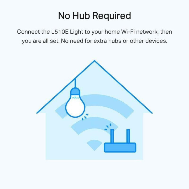 Bombilla Inteligente E27 Tp-Link LED 2700K Blanco Ajusta WIFI |