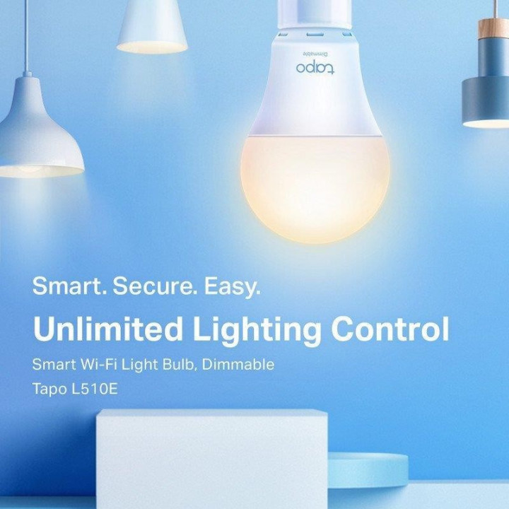 Bombilla Inteligente E27 Tp-Link LED 2700K Blanco Ajusta WIFI |
