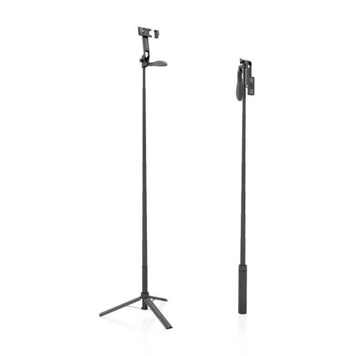 Tripode/palo Selfie Aisens + Mando Bluetooth 3 In 1 Black |