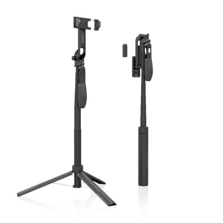 Tripode/palo Selfie Aisens + Mando Bluetooth 3 In 1 Black |
