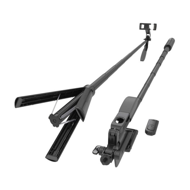 Tripode/palo Selfie Aisens + Mando Bluetooth 3 In 1 Black |