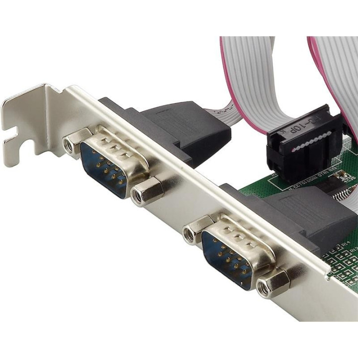 Tarjeta Conceptronic Pci-Ex 2 Puertos Serie Low Profile |
