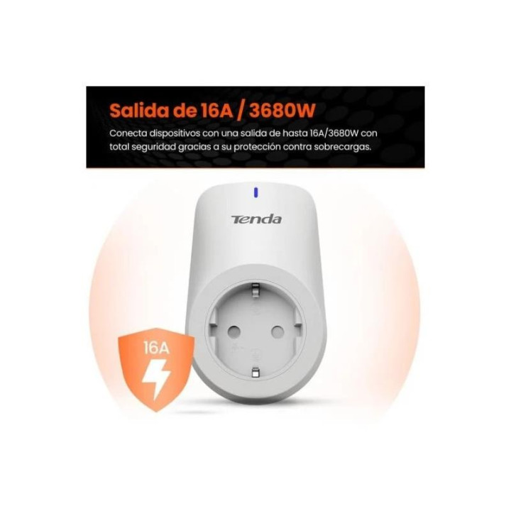 Enchufe Inteligente Tenda SP6 WIFI 2.4GHZ (( Pack 2 Unidades )) |