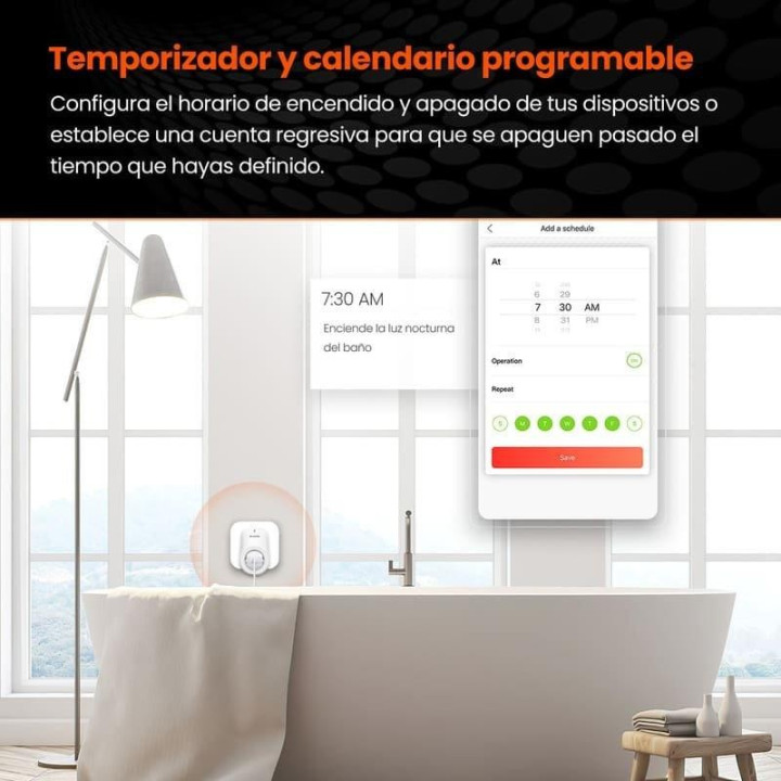 Enchufe Inteligente Tenda SP3 WIFI 2.4GHZ (( Pack 4 Unidades )) |