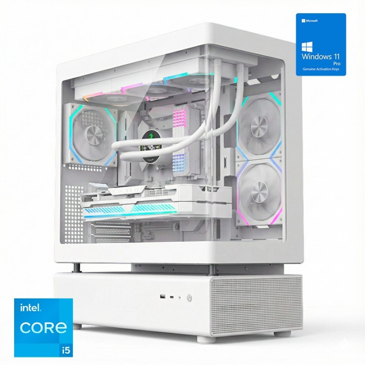 Ordenador Gaming N80 White RGB I5 14600K/32 DDR5/1TB