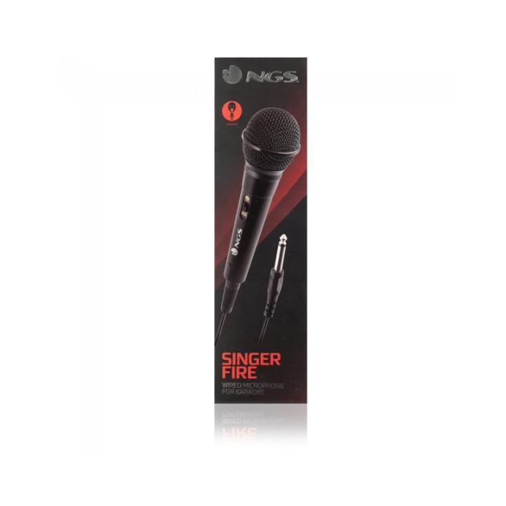 Microfono Ngs Singer Fire Jack 3M | InfoChen Canarias