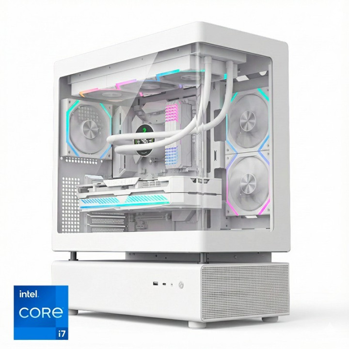 Ordenador Gaming N80 White RGB I7 14700K/32G DDR5/SSD1TB