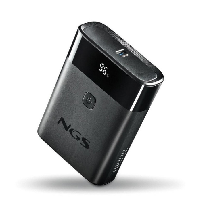 Powerbank Ngs TWIX10 10000MAH 22.5W USB-C Black | InfoChen