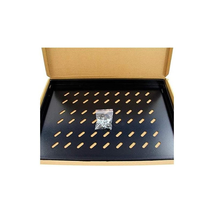 Bandeja Fija Powergreen Armario Rack Pie 1U Fondo 60CM | InfoChen