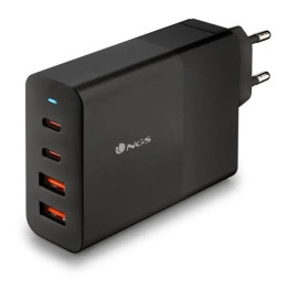 Cargador De Portátil Ngs Bud Gan 2XUSB-C/X2USB-A 100W Black |