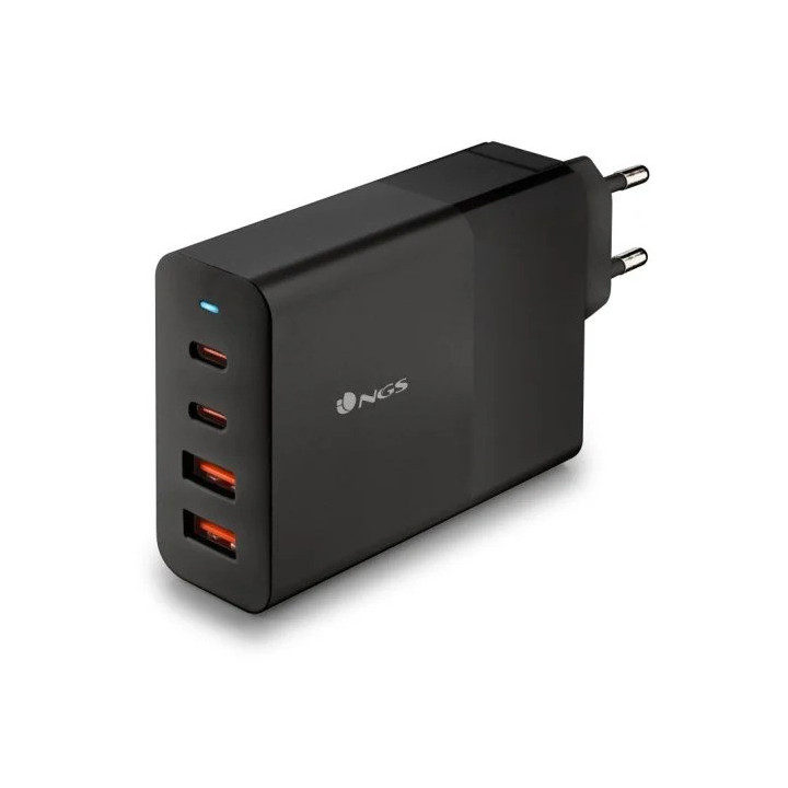 Cargador De Portátil Ngs Bud Gan 2XUSB-C/X2USB-A 100W Black |