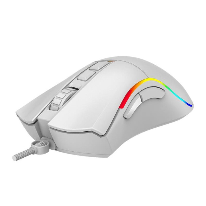 Raton Phoenix Gaming Void USB RGB 12000 Dpi 7 Botones White |