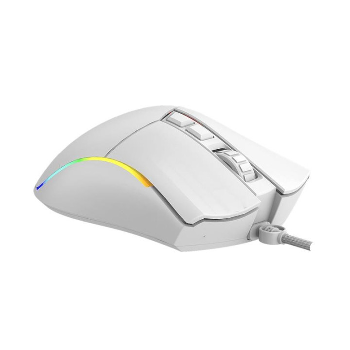 Raton Phoenix Gaming Void USB RGB 12000 Dpi 7 Botones White |