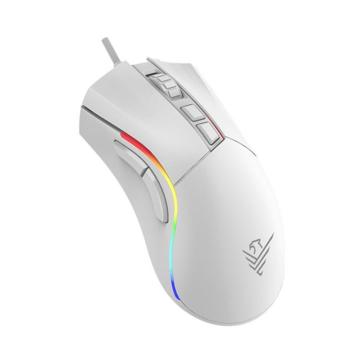Raton Phoenix Gaming Void USB RGB 12000 Dpi 7 Botones White |