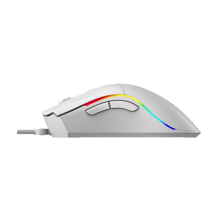 Raton Phoenix Gaming Void USB RGB 12000 Dpi 7 Botones White |