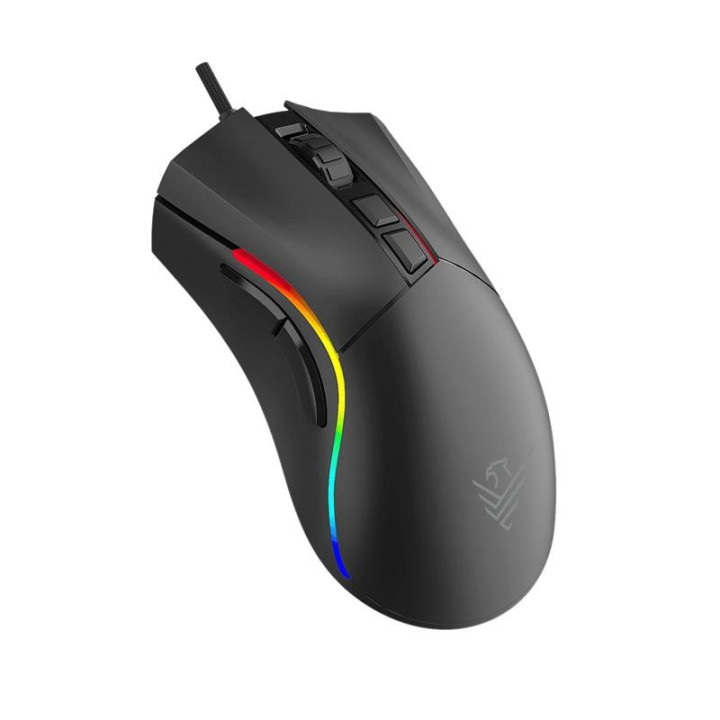 Raton Phoenix Gaming Void USB RGB 12000 Dpi 7 Botones Black |