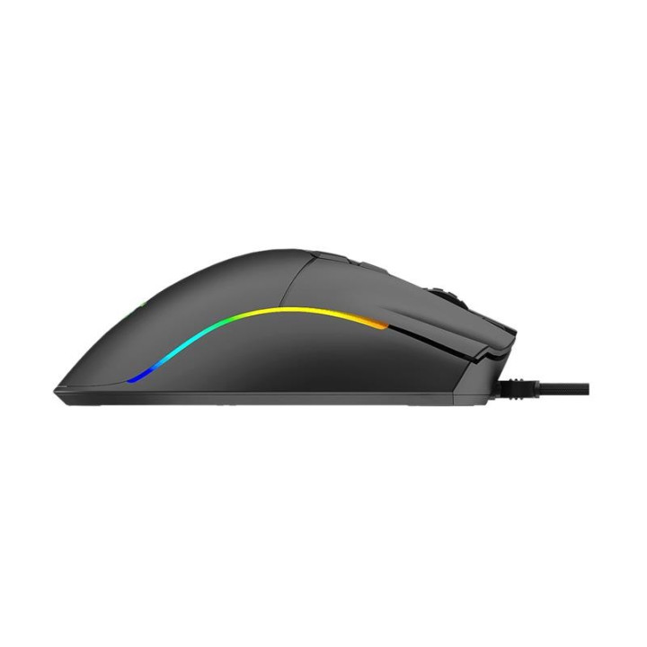 Raton Phoenix Gaming Void USB RGB 12000 Dpi 7 Botones Black |