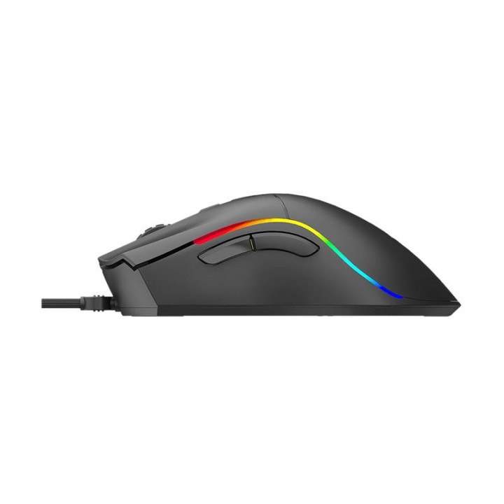 Raton Phoenix Gaming Void USB RGB 12000 Dpi 7 Botones Black |
