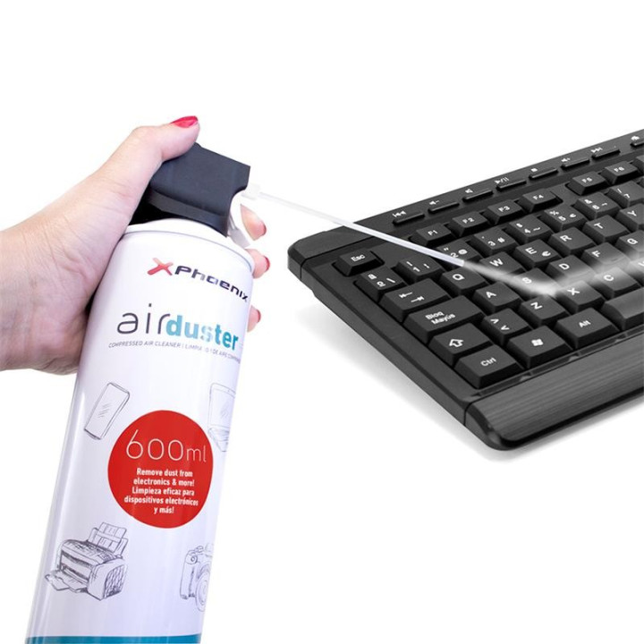 Spray Limpiapolvo Aire Comprimido Phoenix 600ML | InfoChen
