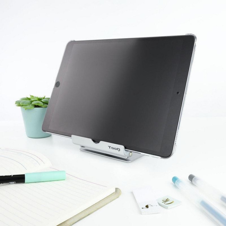Soporte Tooq Sobremesa Para Smartphone/tablet 10 INCLINABLE/360º