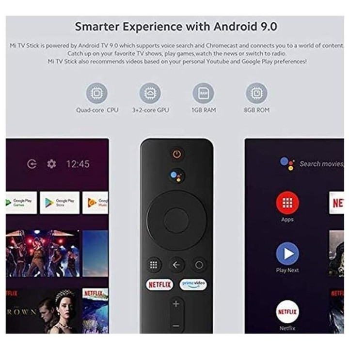 Android TV Xiaomi Mi Stick Quad 1GB/8GB HDMI Bluetooth | InfoChen