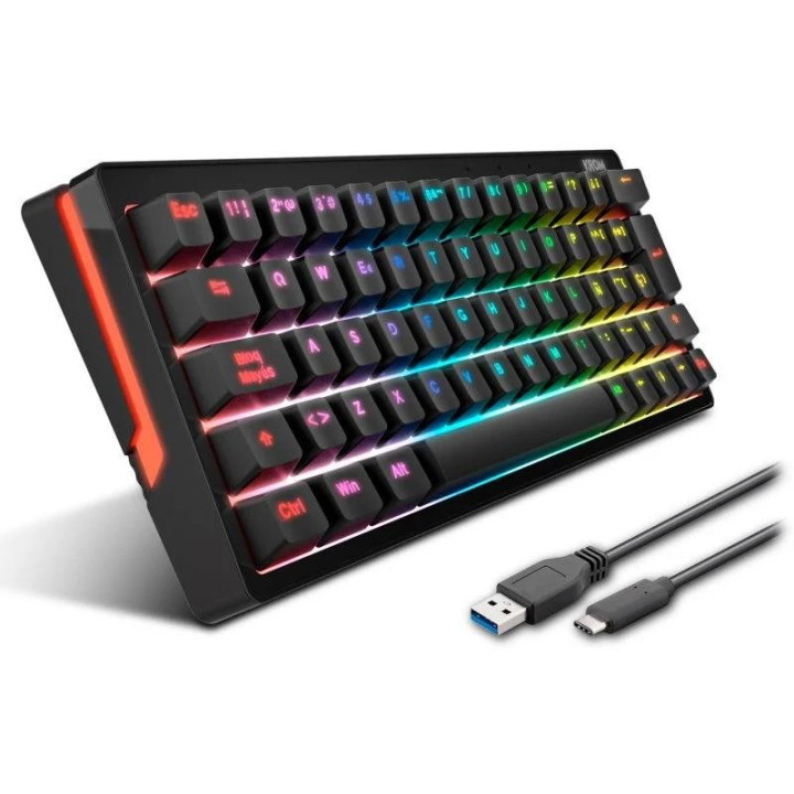 Teclado Gaming Krom Kreator Mecanico TKL USB RGB | InfoChen