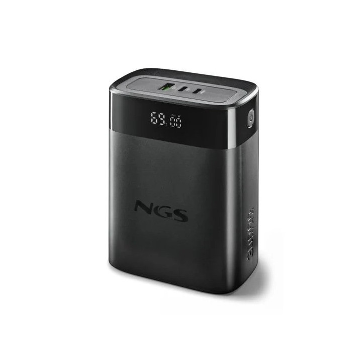 Powerbank Ngs TWIX30 30000MAH 140W X2USB-C/USB-A Black | InfoChen