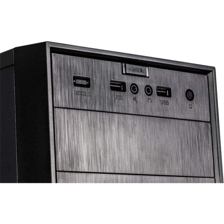 Caja Ordenador Nox Forte Matx Dvd Black | InfoChen Canarias