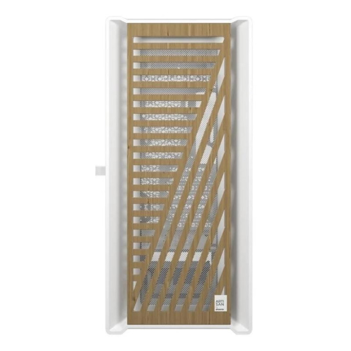 Caja Ordenador Gaming Phoenix Artisan Noble White Frontal Madera
